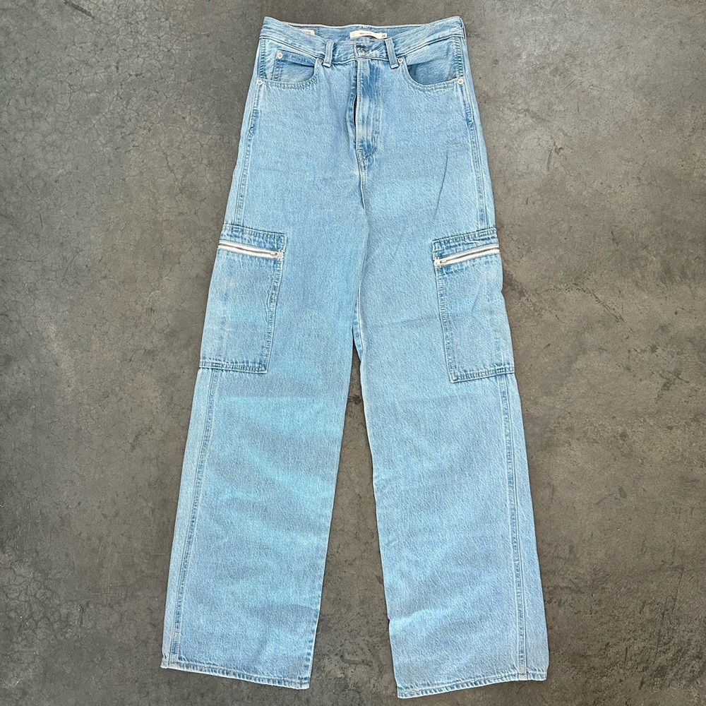 70s style wide leg Levi’s